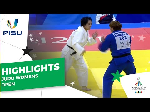 Judo Women's Open Bronzes and Gold medal Contest #Napoli2019