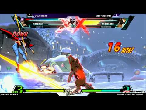 The Beatdown 17 - UMvC3 W1 - BG.Rattana VS DiscoVigilante