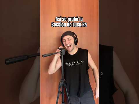 THIS IS HOW THE LUCK RA SESSION WAS RECORDED 🎤 #youtubeshorts #shorts