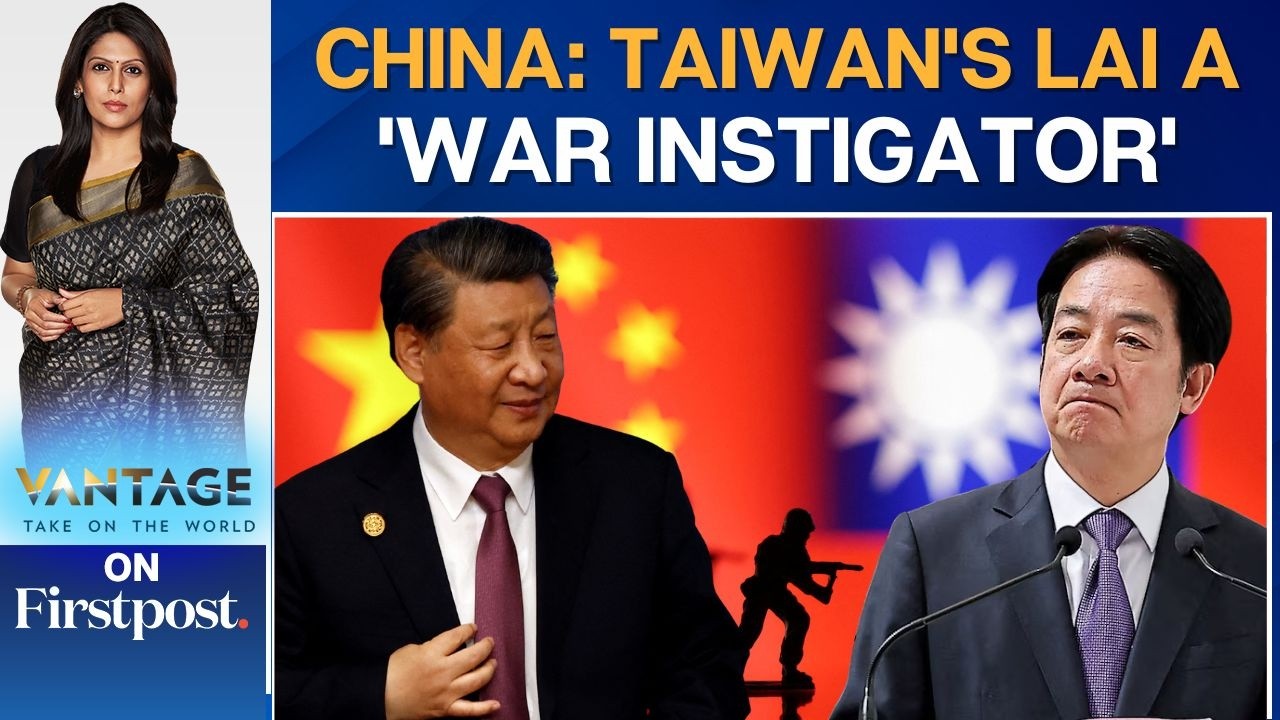 China Criticises Taiwan’s Lai Over Regional Warning | Vantage with Palki Sharma