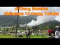 KEPANIKAN PENGUNJUNG SAAT KAWAH SILERI DIENG MELETUS