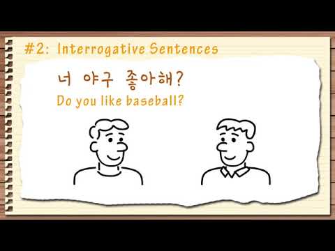 Korean Lessons by Suntae Kim - 02 Interrogative Sentences & Extra Info