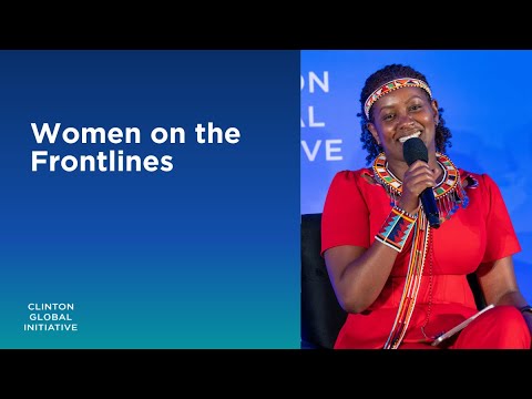 Women on the Frontlines | #CGI2024