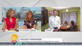 Should There Be Homework In The Summer Holidays - Joanne Dewburry | Good Morning Britain