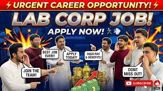 Save your Spot!!!!!! LabCorp Job Opportunity 2026!