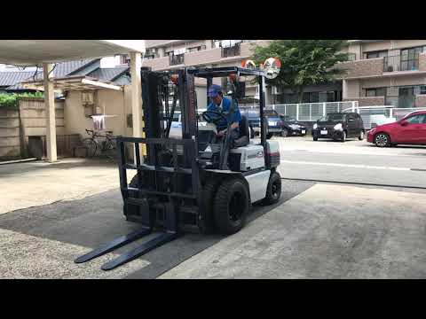 【中古販売】コマツ2.5t ガソリンフォークリフト ヒンジ FG25−11