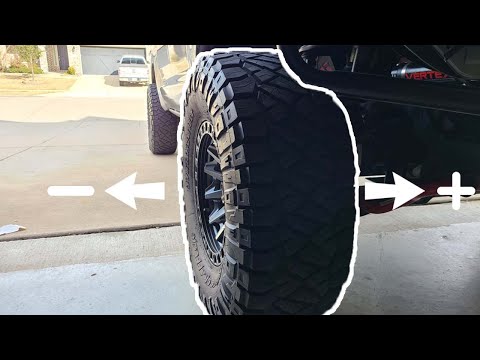Tundra wheel offset and tire size tutorial