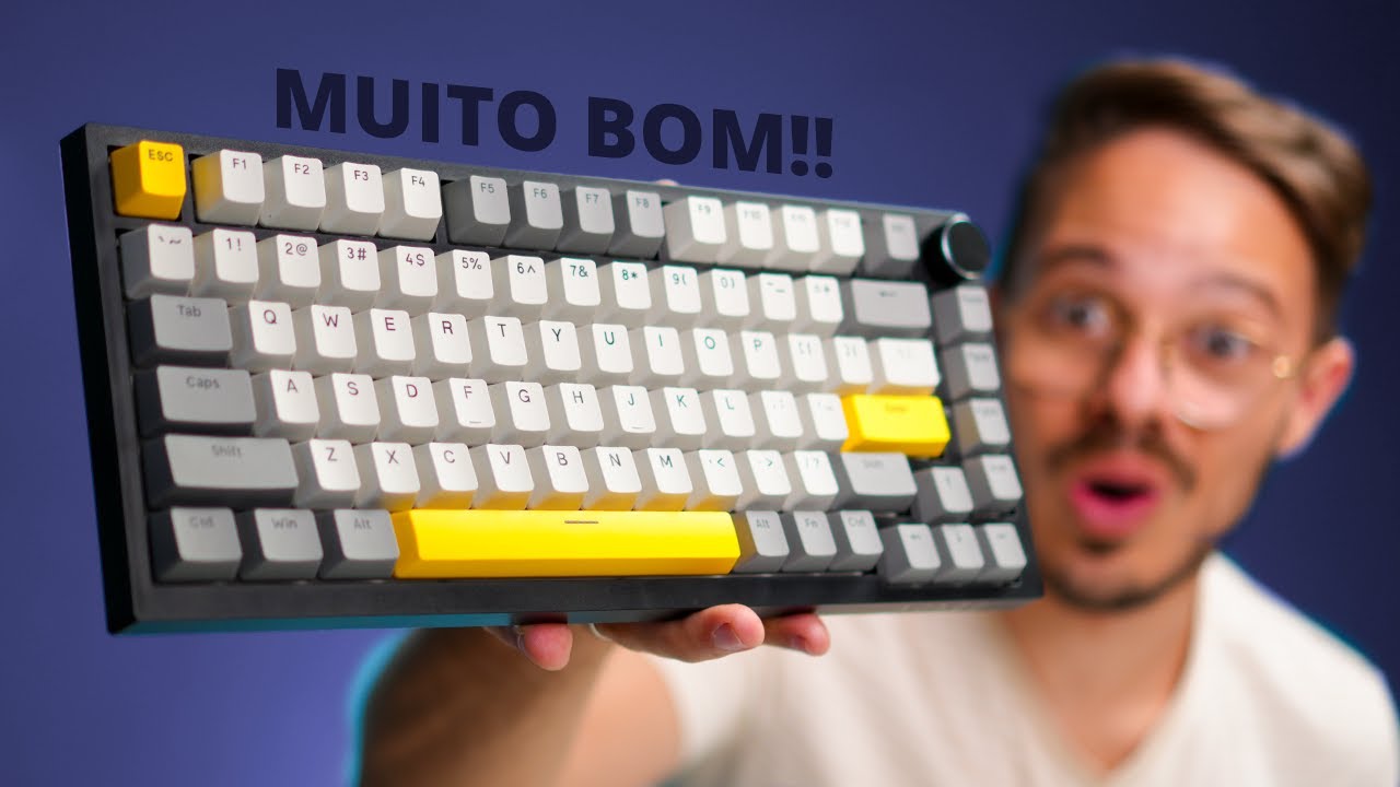 Esse Teclado mecânico BARATO é o MELHOR que já usei!