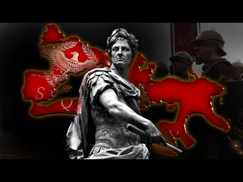 The Roman Empire - Crystal Castles - Kerosene [Julius Caesar I came I Saw I conquered]