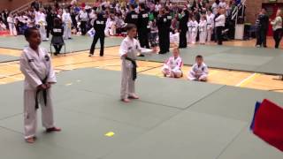 preview picture of video 'UKTC Taekwondo Wishaw May 2014 Patterns'