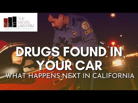 What Happens in California After Police Find Drugs in Your Car and Let You Go