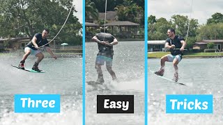 3 Tricks you must learn | Wakeboarding | Tutorial