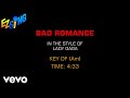 Lady Gaga Bad Romance Karaoke