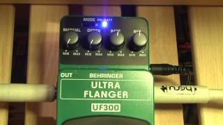Video thumbnail for UF 300 Ultra Flanger Behringer test review Rockday by Rockdaypl