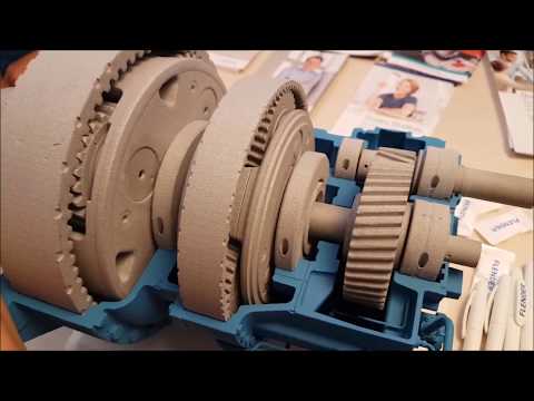 So funktioniert ein Flender Windradgetriebe