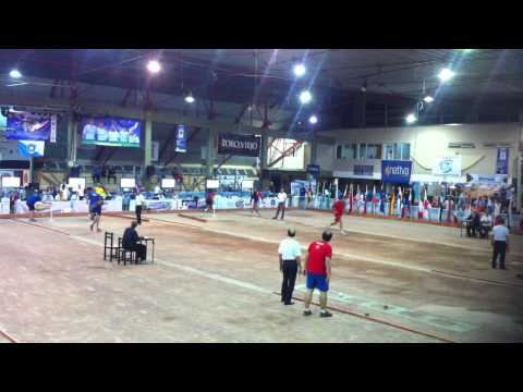 CHILI, bochas team, relay at world championship, 2013, argentina, Bahia Blanca