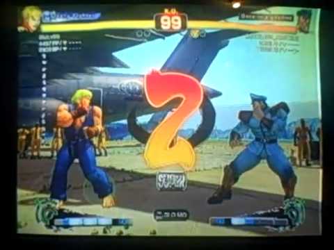 SSF4 Lilsicx66 (Ken) vs Ruthless_Brothaz (M.Bison)