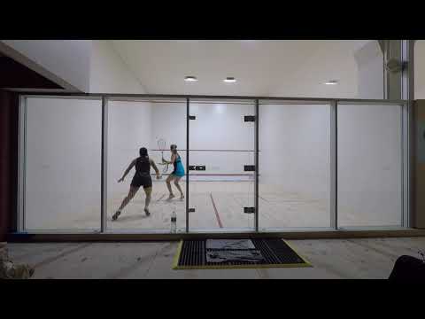 NY Squash Pro Series - Game 3 - Olivia Blatchford Clyne vs Olivia Feichter