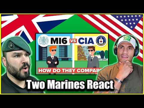 Two Marines React - British MI6 vs American CIA