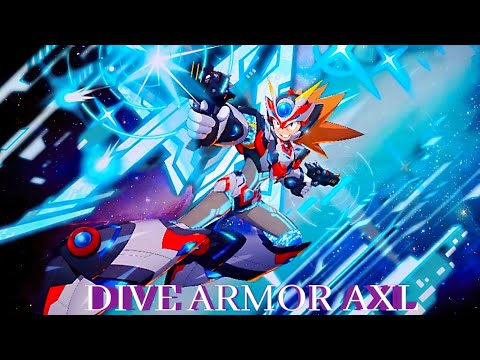 【ROCKMAN X DIVE】_ DiVE ARMOR AXL 5* CHARACTER SHOWCASE#ロックマンxdive#Rockmanxdive#Megamanxdive