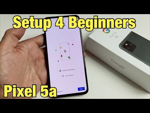Pixel 5a How Insert SIM Card Double Check Mobile Settings