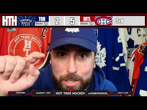 LEAFS LOSE TO HABS IN EMBARRASSING FASHION... RANT