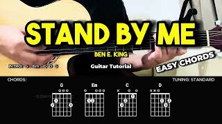 Stand By Me - Ben E. King | Easy Guitar Tutorial For Beginners (CHORDS &amp; LYRICS) #guitarlesson