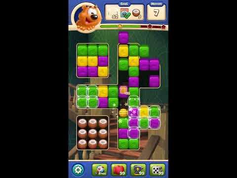 Toon Blast Level 7056 - NO BOOSTERS 🐻🐺🐱 | SKILLGAMING ✔️