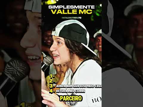 MELHORES RIMAS VALLE MC   #batalhaderima #rimas #rimasbrasil #rimaslegendadas #batalhademc