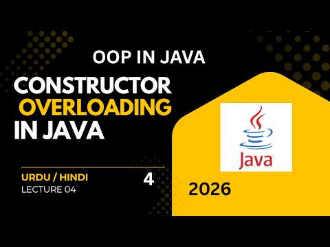 Constructor Overloading In Java Oop Lecture 04 Java Tutorial In Urduhindi