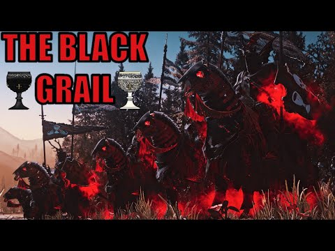 Nightmare in Bretonnia - History and Lore of the Black Grail Knights - Warhammer Fantasy Lore