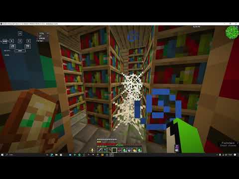 I GOT THE MOST OP ENCHANT BOOKS IN A STRONGHOLD! (minecraft!)