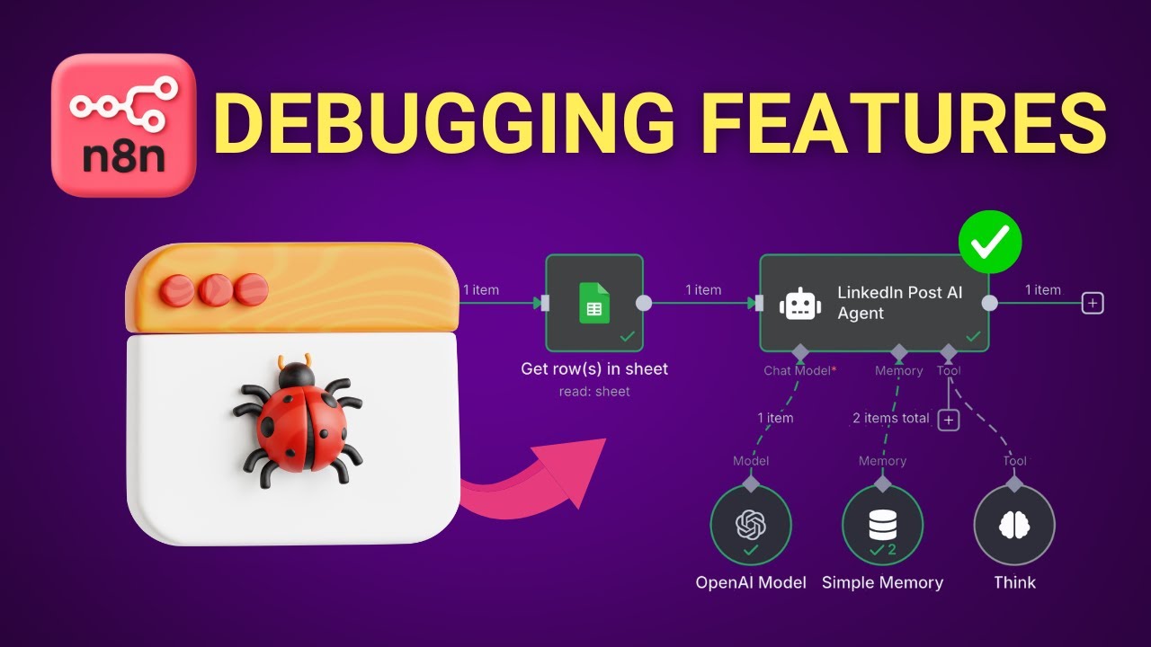 How to fix AI Automation Workflows Fast in n8n | Error Handling ...