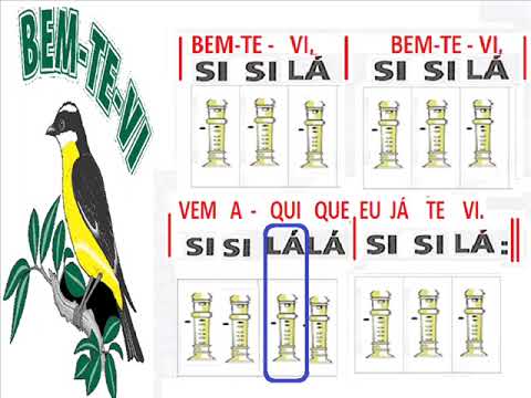 1° ano - Bem te vi - flauta doce