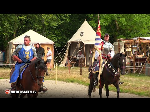 Ritterturnier beim Fantastica Festival in Brokeloh bei Nienburg