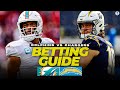 Dolphins at Chargers Betting Preview: FREE expert picks, props [NFL Week 14] | CBS Sports HQ