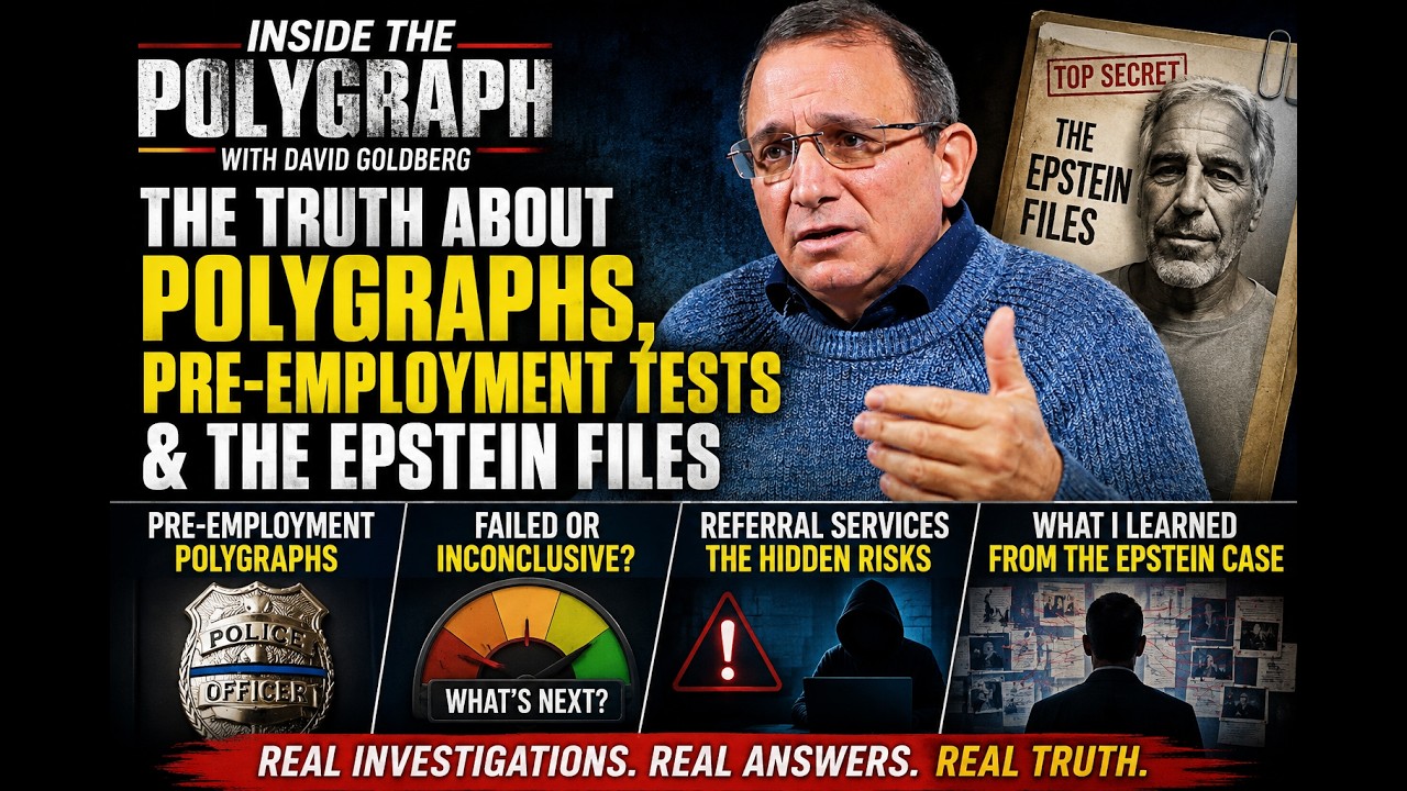 Listener Questions, Pre-Employment Polygraphs, Referral Services & the Epstein Files