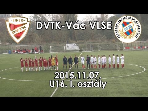 U16: DVTK - Vác | 5-2 | 2015. november 12. | DVTK TV