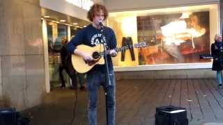 Take It All Away - Michael Schulte - Straßenmusik Bielefeld - 26.09.14