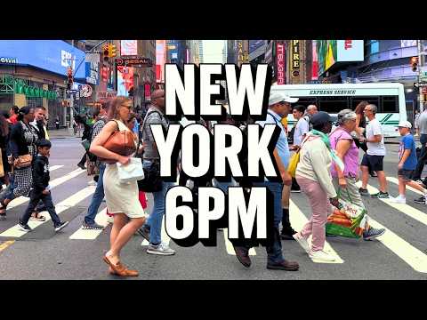 Here’s What Happens When NYC Clocks Out | New York Walking Tour 4K