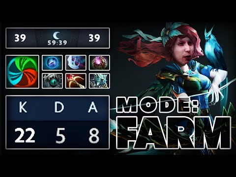 THE FARM STRATEGY AGAINST OUKERLAND PEOPLE (SingSing Dota 2 Highlights #2146)