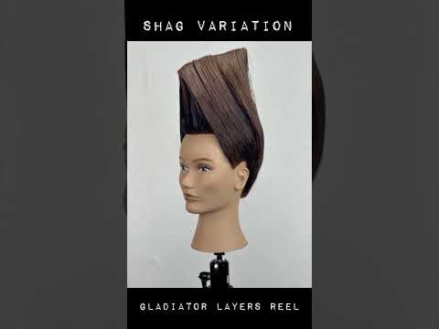 Shag haircut time lapse #shag #haircut #stopmotion #hair #hairstyles #cuttinghair
