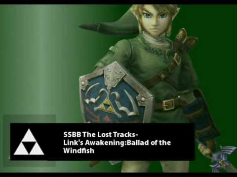 SSBB The Lost Tracks-Link's Awakening:Ballad of the Windfish