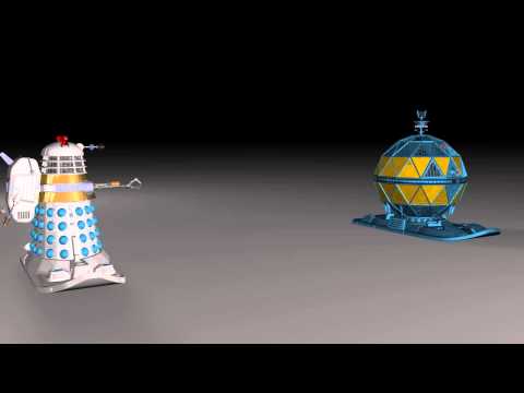 Agent 700 Fights a Mechanoid