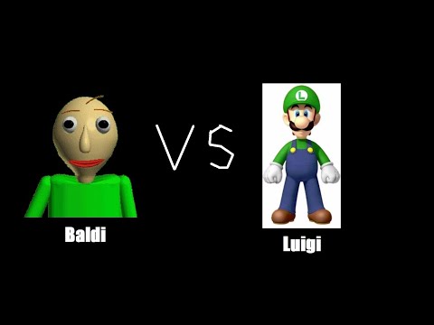 Luigi's Basics In Ghostbusting And Death Staring - Baldi's Basics 1.3.2