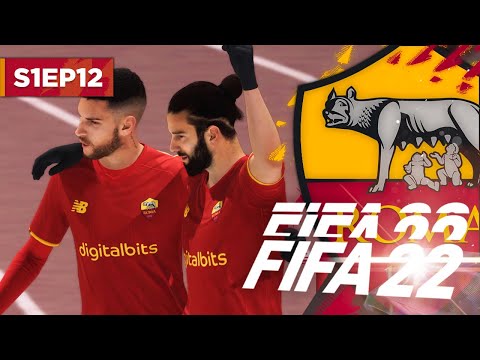 INCREDIBLE LONG-RANGE GOAL! | FIFA 22 ROMA CAREER MODE S1E12