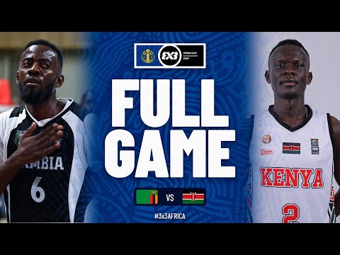 Kenya 🇰🇪 vs Zambia 🇿🇲 | Men | Full Pool Game | FIBA 3x3 Africa Cup 2025
