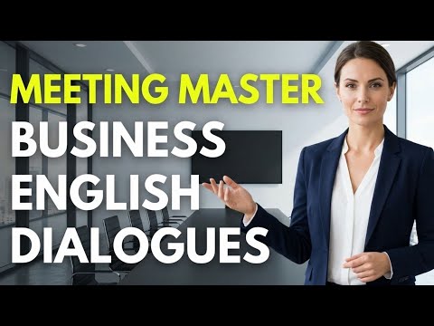 Running The Meeting Today? Open, Drive, And Close Like A Facilitator - Business English [BEL163]