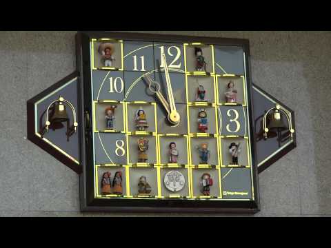 Relógio da loja de departamentos Sogo, Taichung, Taiwan