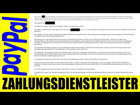 PAYPAL !!! Player recovers debts - ABSOLUTELY - copy